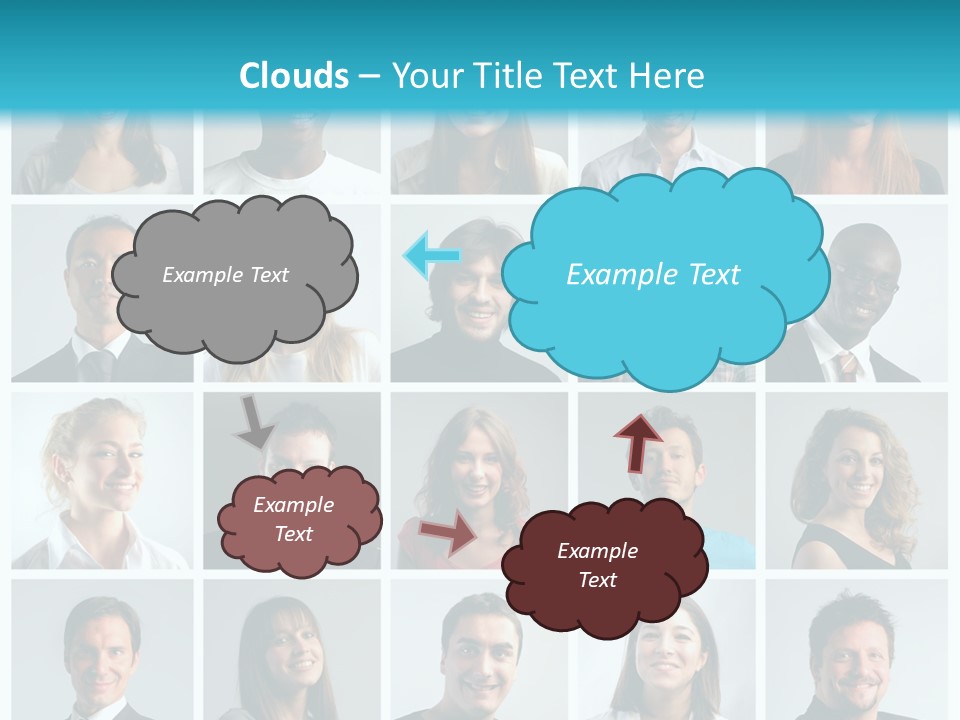 Mosaic Fat Different PowerPoint Template