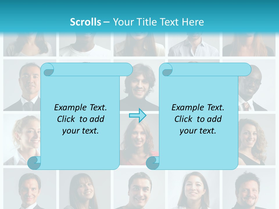 Mosaic Fat Different PowerPoint Template