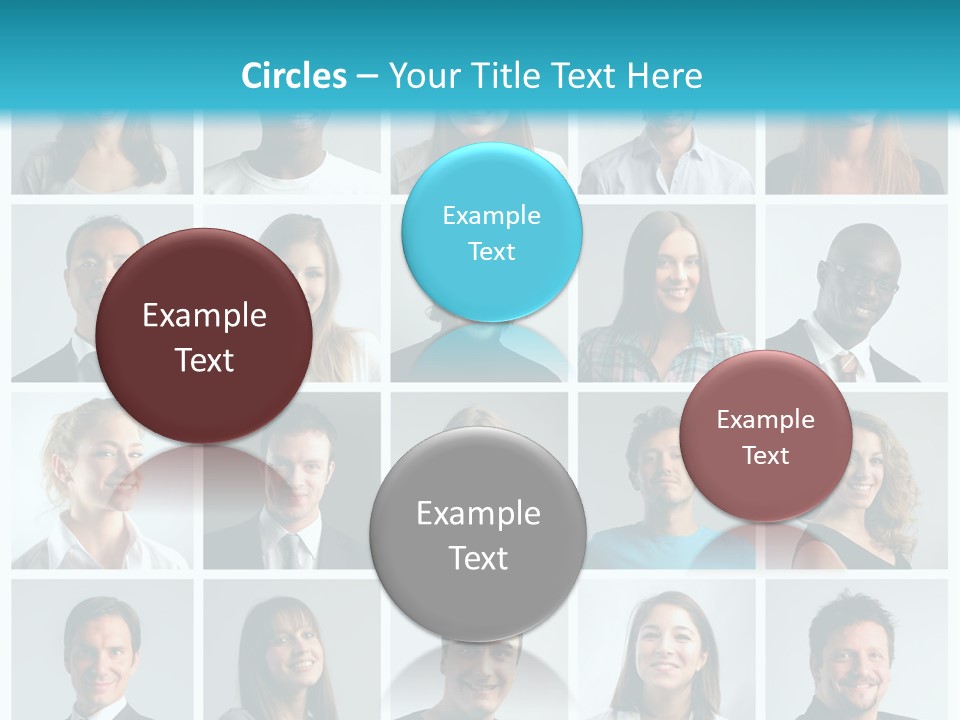 Mosaic Fat Different PowerPoint Template