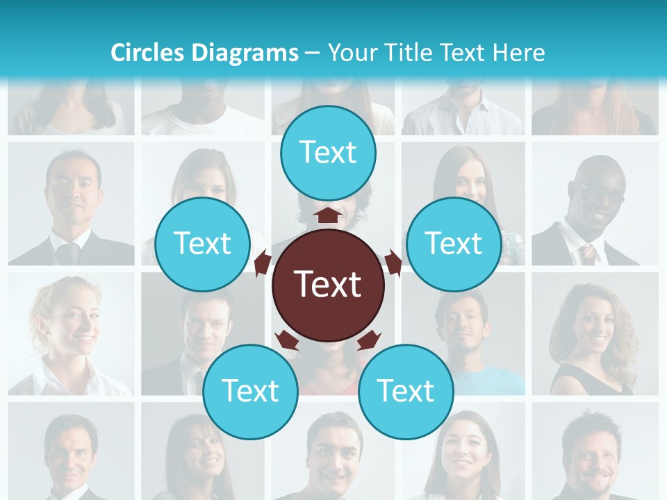 Mosaic Fat Different PowerPoint Template