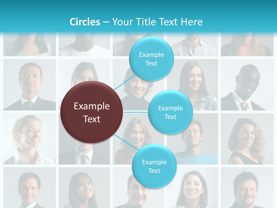 Mosaic Fat Different PowerPoint Template