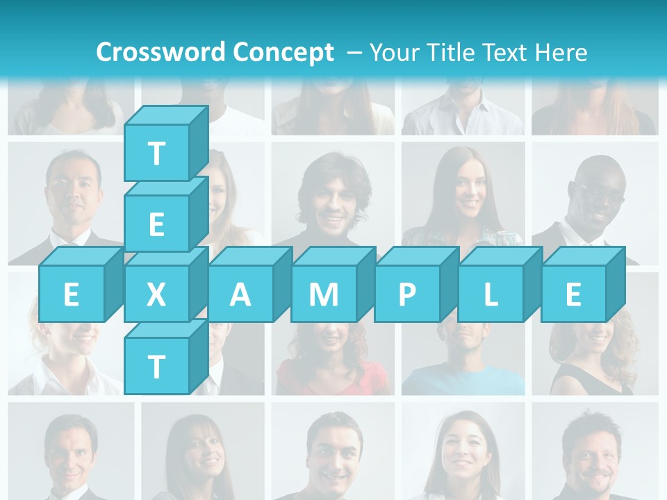 Mosaic Fat Different PowerPoint Template