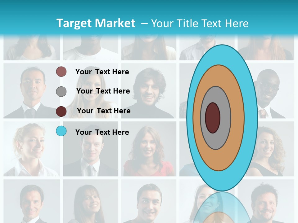 Mosaic Fat Different PowerPoint Template