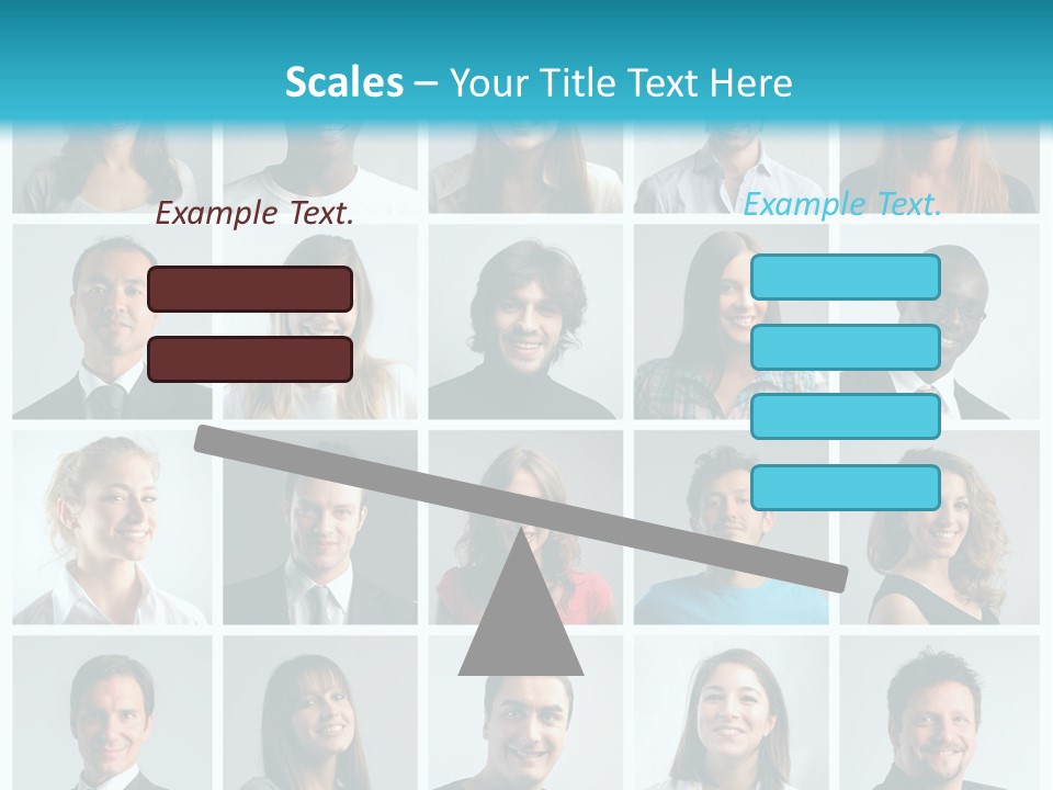 Mosaic Fat Different PowerPoint Template