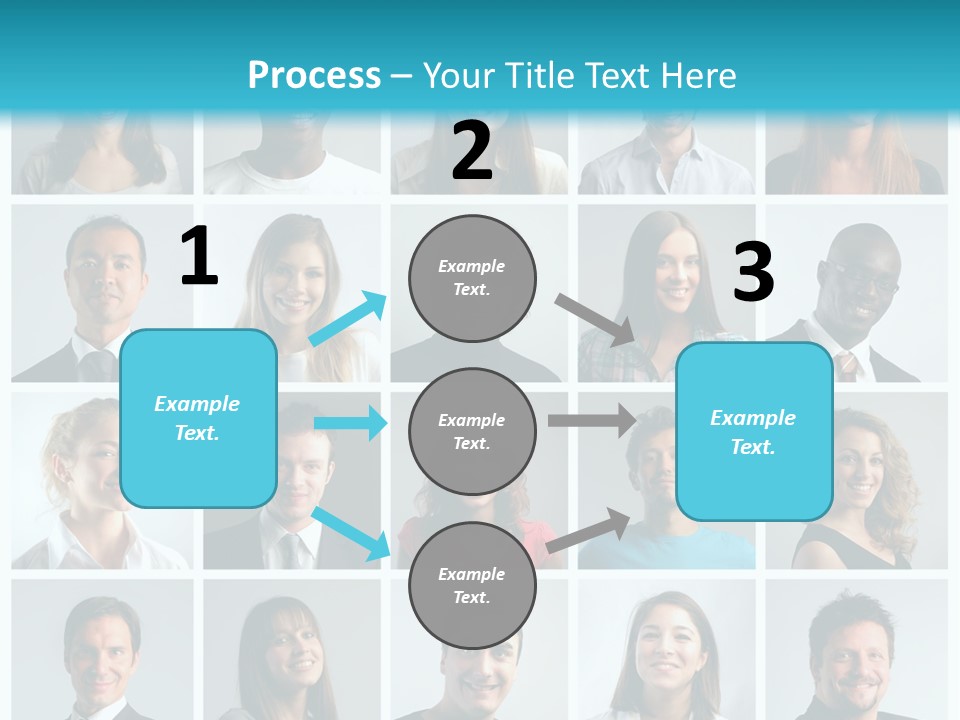 Mosaic Fat Different PowerPoint Template