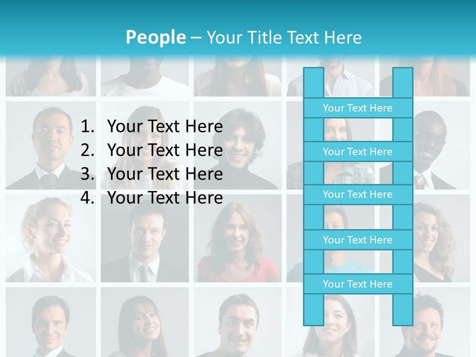 Mosaic Fat Different PowerPoint Template