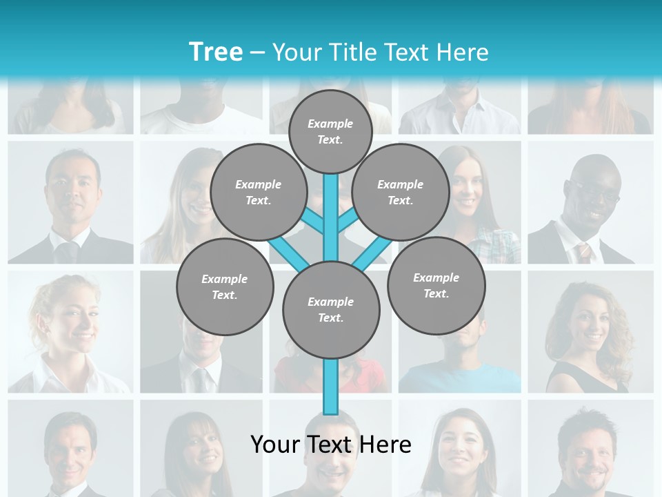 Mosaic Fat Different PowerPoint Template