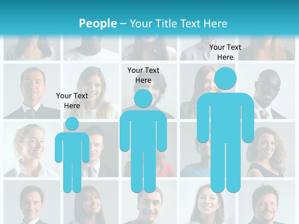 Mosaic Fat Different PowerPoint Template