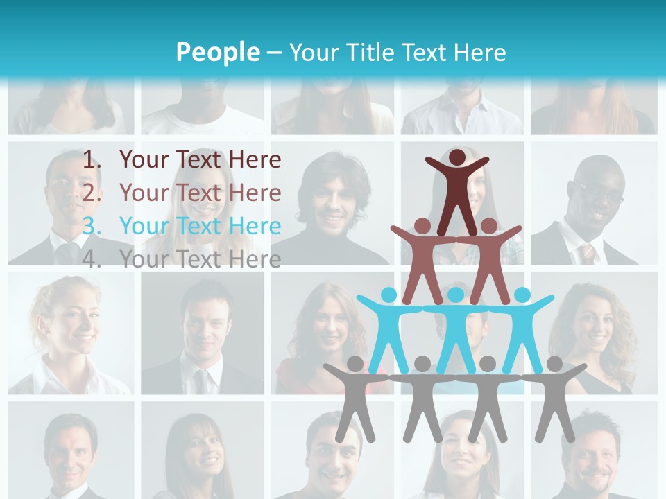 Mosaic Fat Different PowerPoint Template