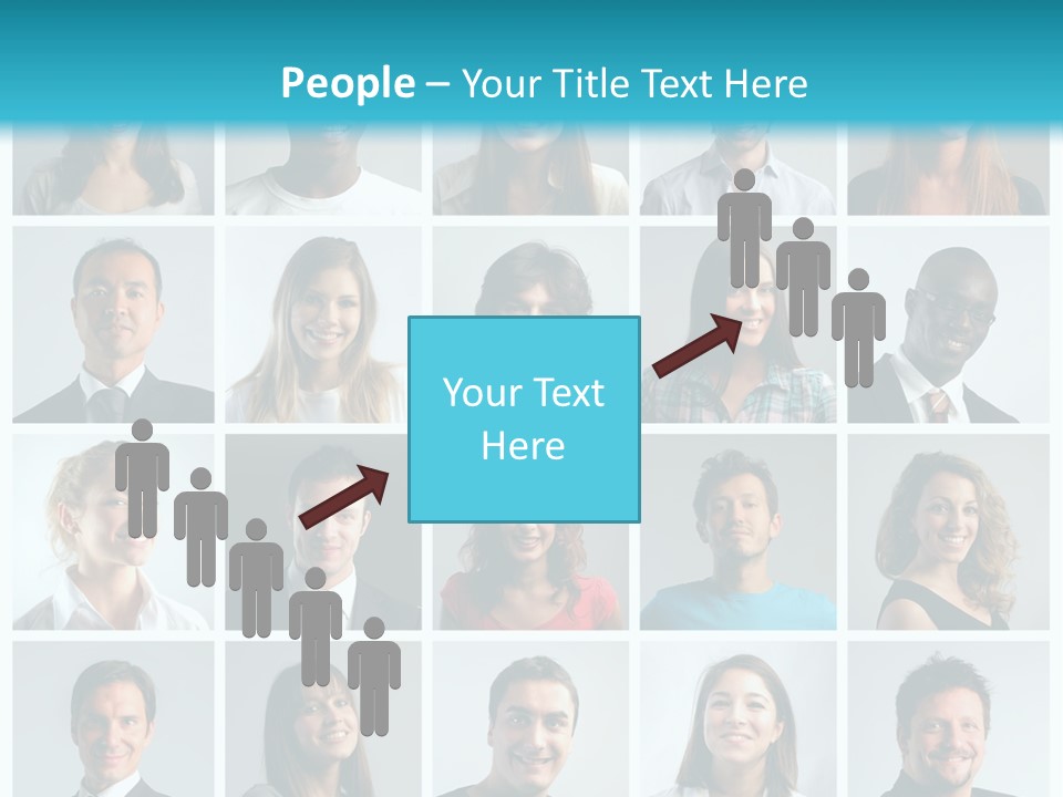 Mosaic Fat Different PowerPoint Template