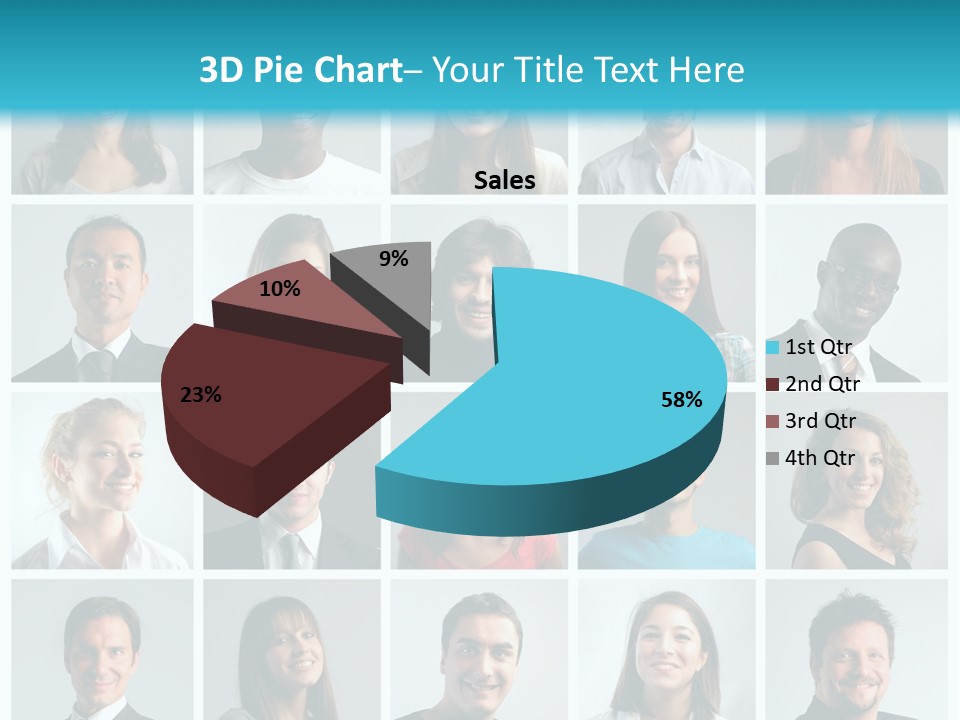 Mosaic Fat Different PowerPoint Template