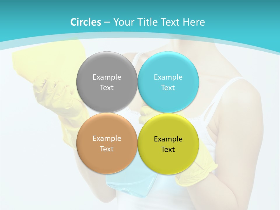 Alone Domestic Female PowerPoint Template