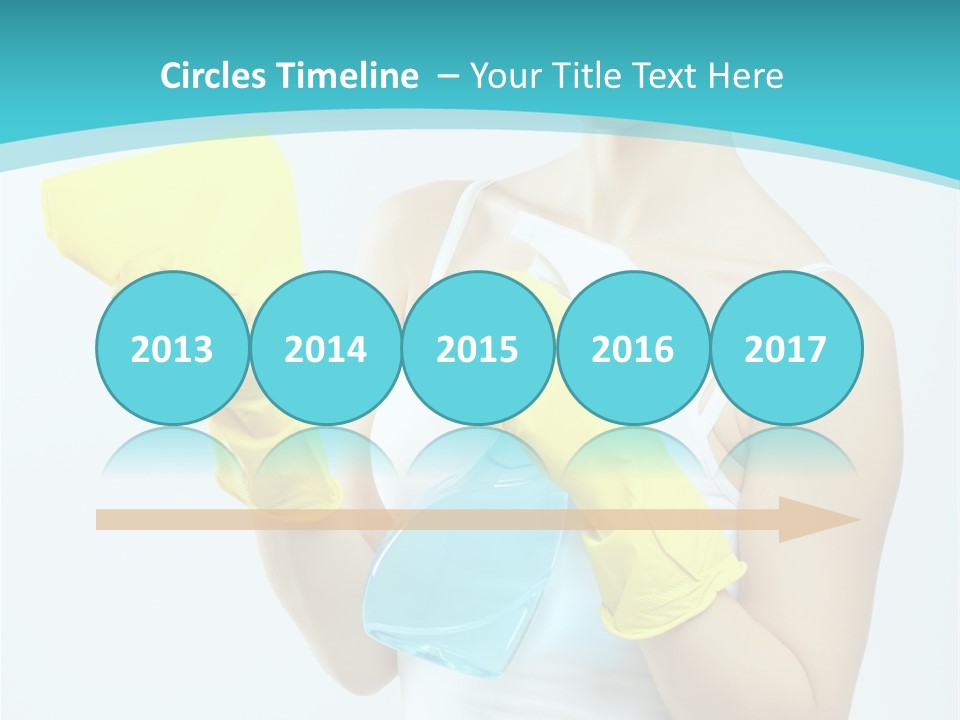 Alone Domestic Female PowerPoint Template