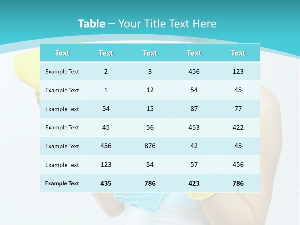 Alone Domestic Female PowerPoint Template