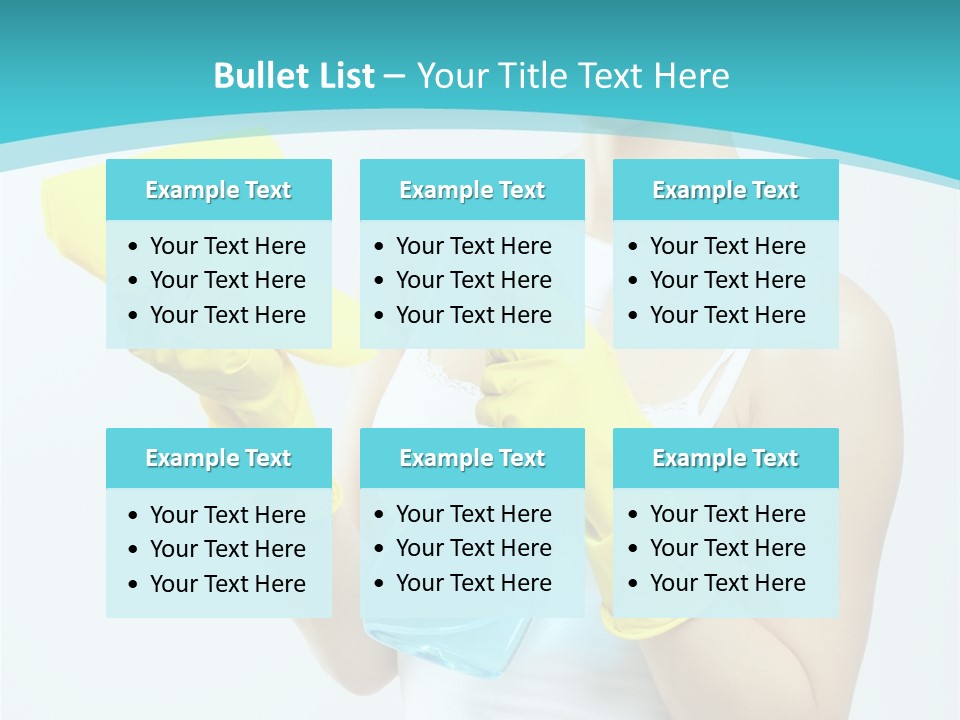 Alone Domestic Female PowerPoint Template