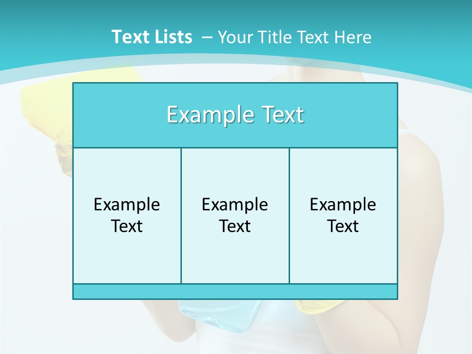 Alone Domestic Female PowerPoint Template
