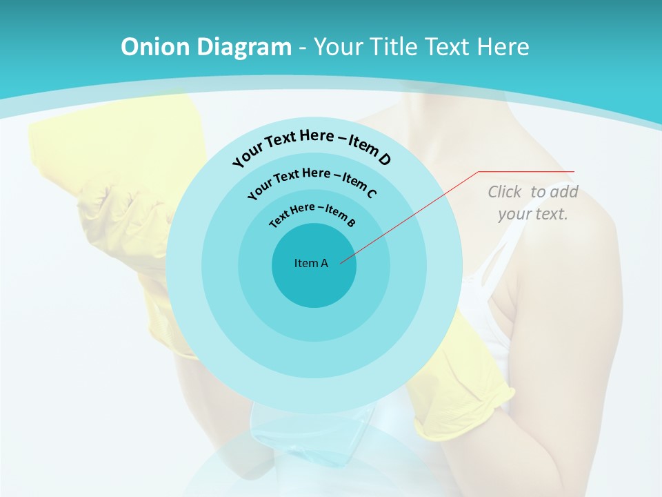 Alone Domestic Female PowerPoint Template