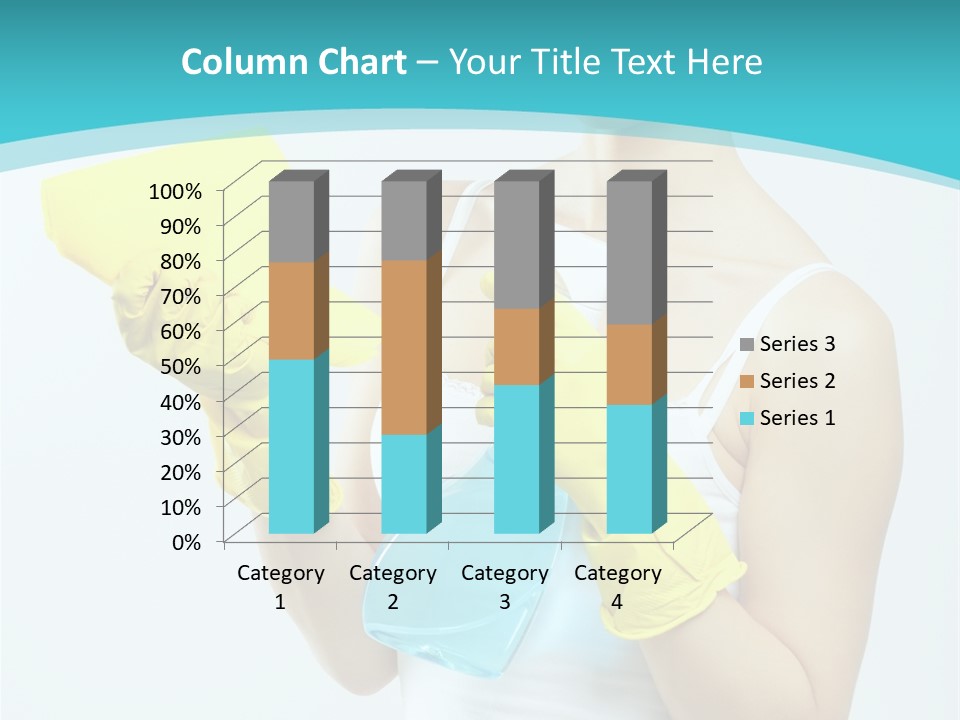 Alone Domestic Female PowerPoint Template