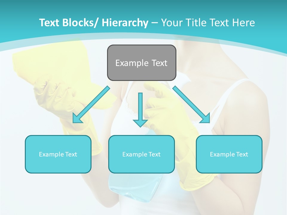 Alone Domestic Female PowerPoint Template