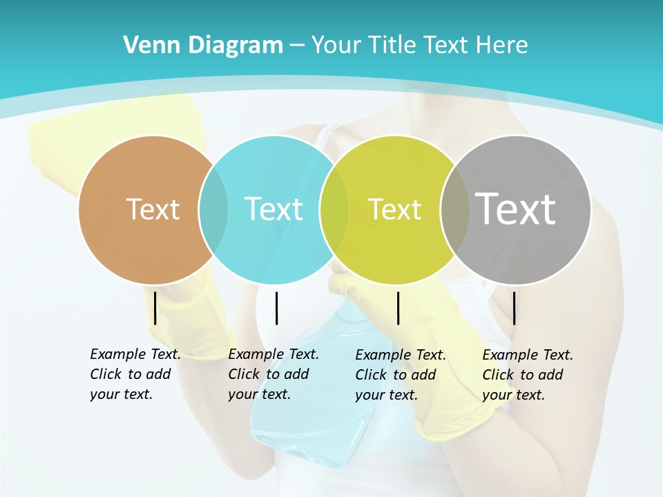 Alone Domestic Female PowerPoint Template