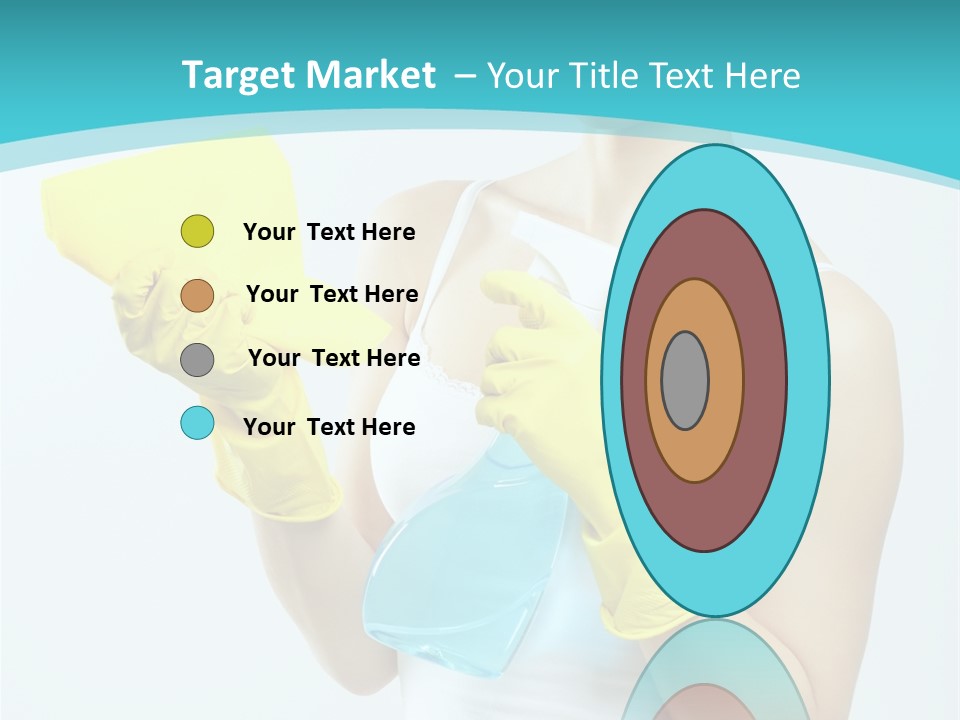 Alone Domestic Female PowerPoint Template