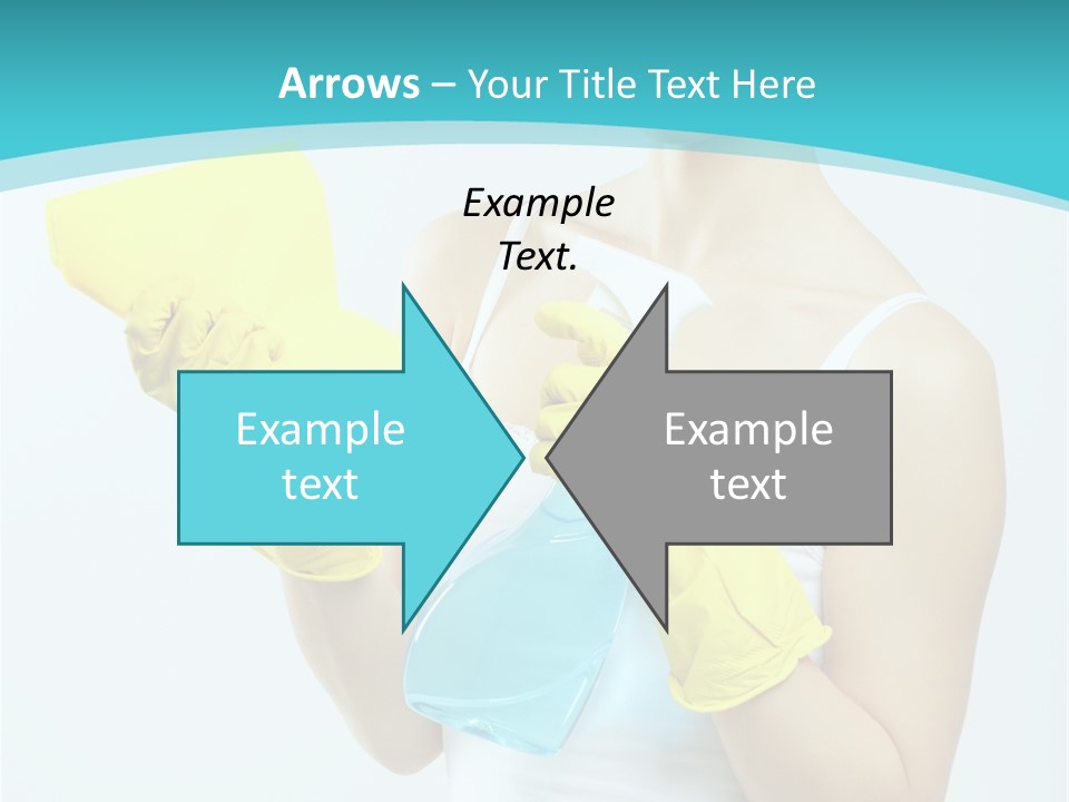 Alone Domestic Female PowerPoint Template