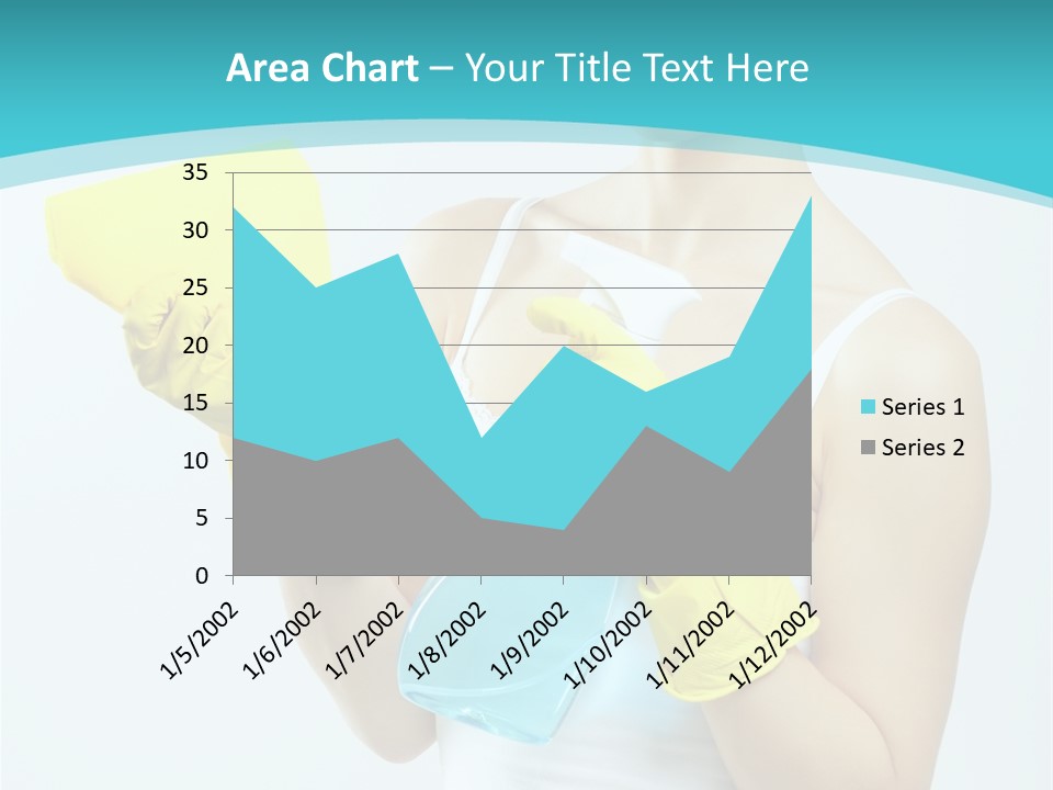 Alone Domestic Female PowerPoint Template