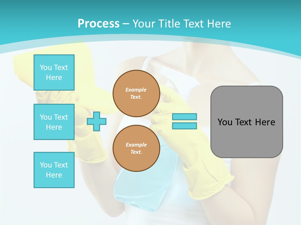 Alone Domestic Female PowerPoint Template