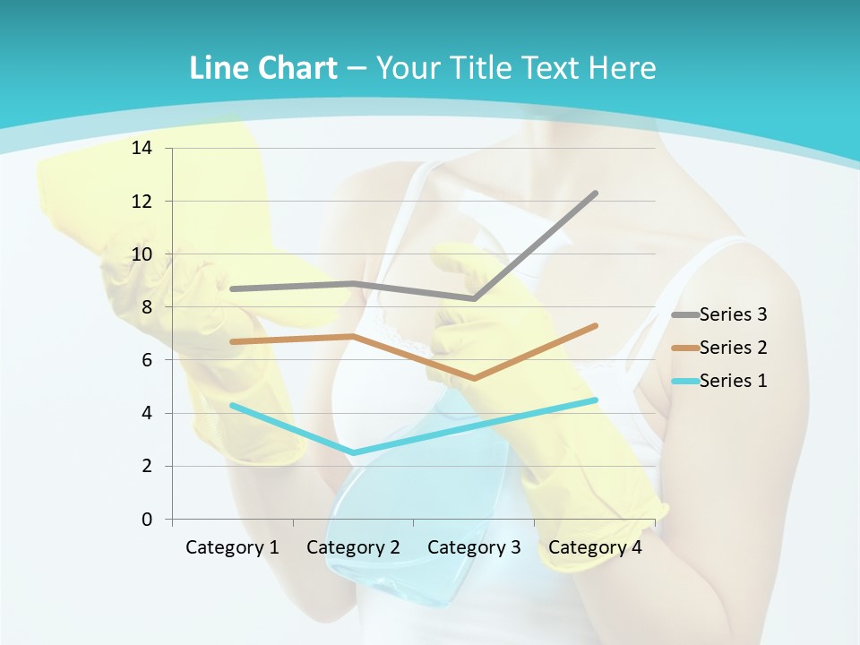 Alone Domestic Female PowerPoint Template