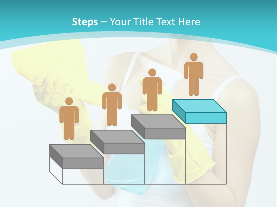 Alone Domestic Female PowerPoint Template