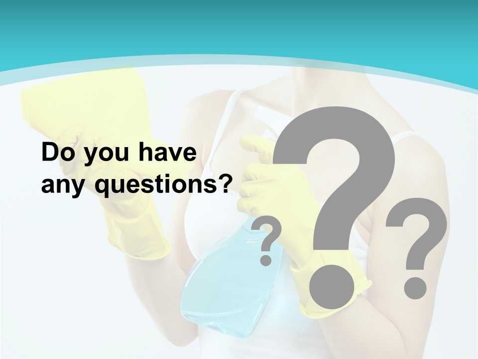 Alone Domestic Female PowerPoint Template