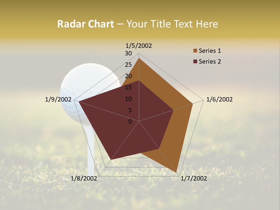Goal Detail Fairway PowerPoint Template