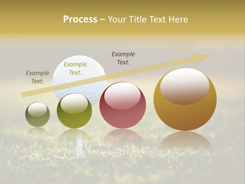 Goal Detail Fairway PowerPoint Template