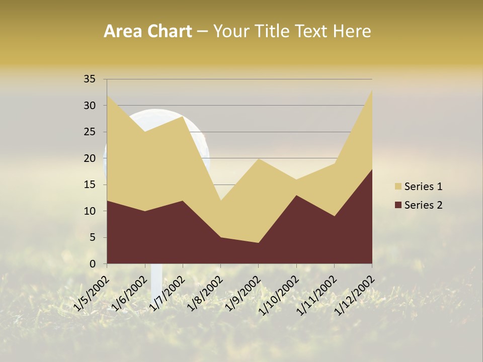 Goal Detail Fairway PowerPoint Template