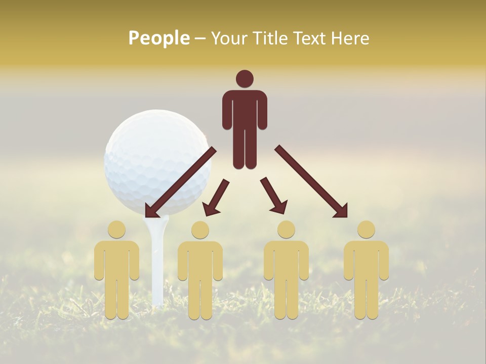 Goal Detail Fairway PowerPoint Template