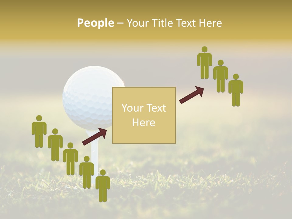 Goal Detail Fairway PowerPoint Template