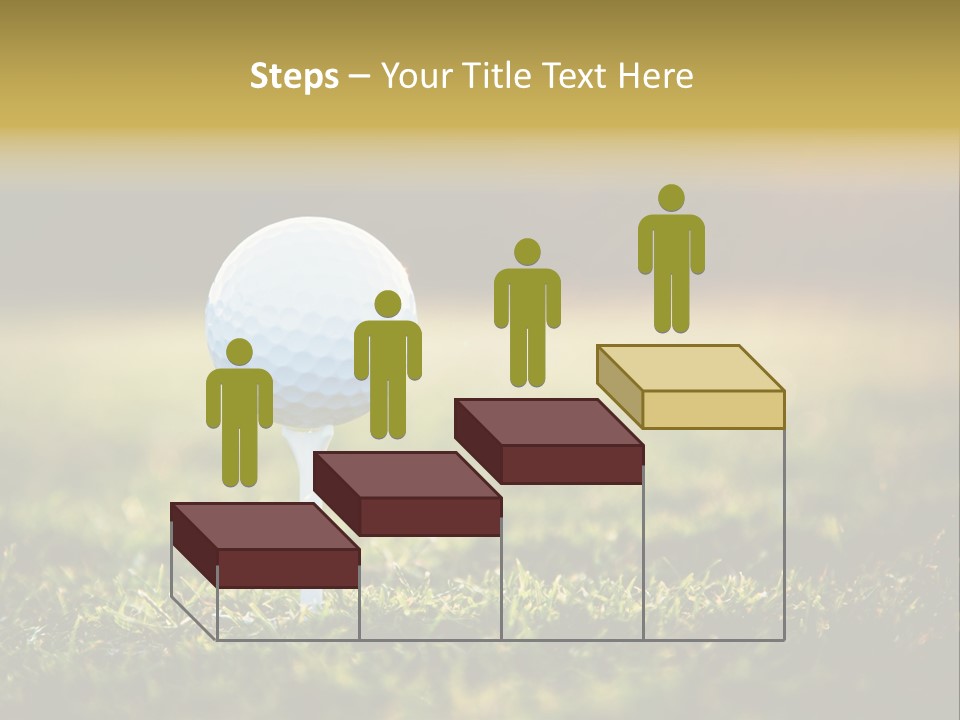 Goal Detail Fairway PowerPoint Template