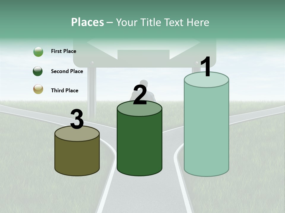 Employment Thoroughfare Horizon PowerPoint Template