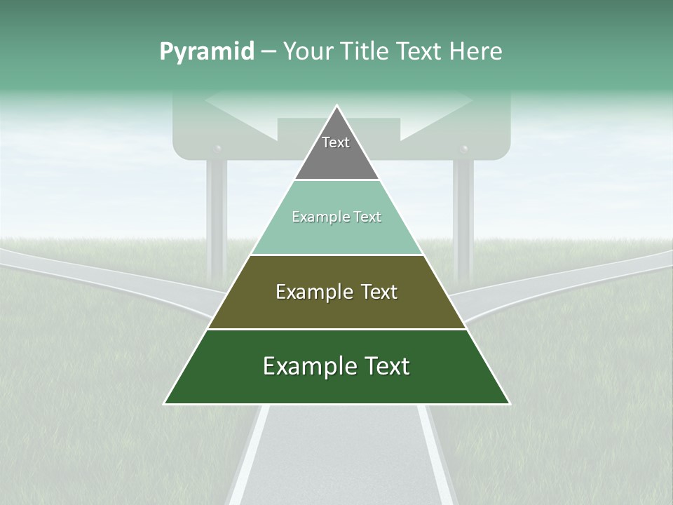 Employment Thoroughfare Horizon PowerPoint Template