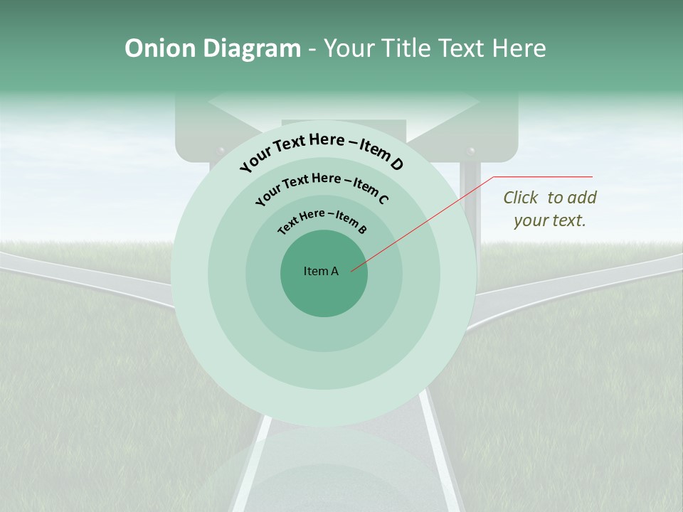 Employment Thoroughfare Horizon PowerPoint Template