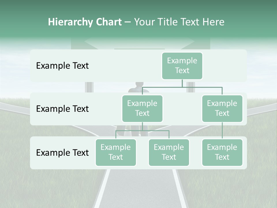 Employment Thoroughfare Horizon PowerPoint Template