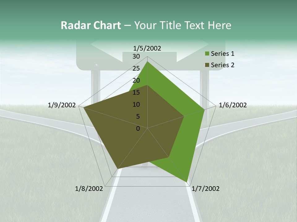 Employment Thoroughfare Horizon PowerPoint Template
