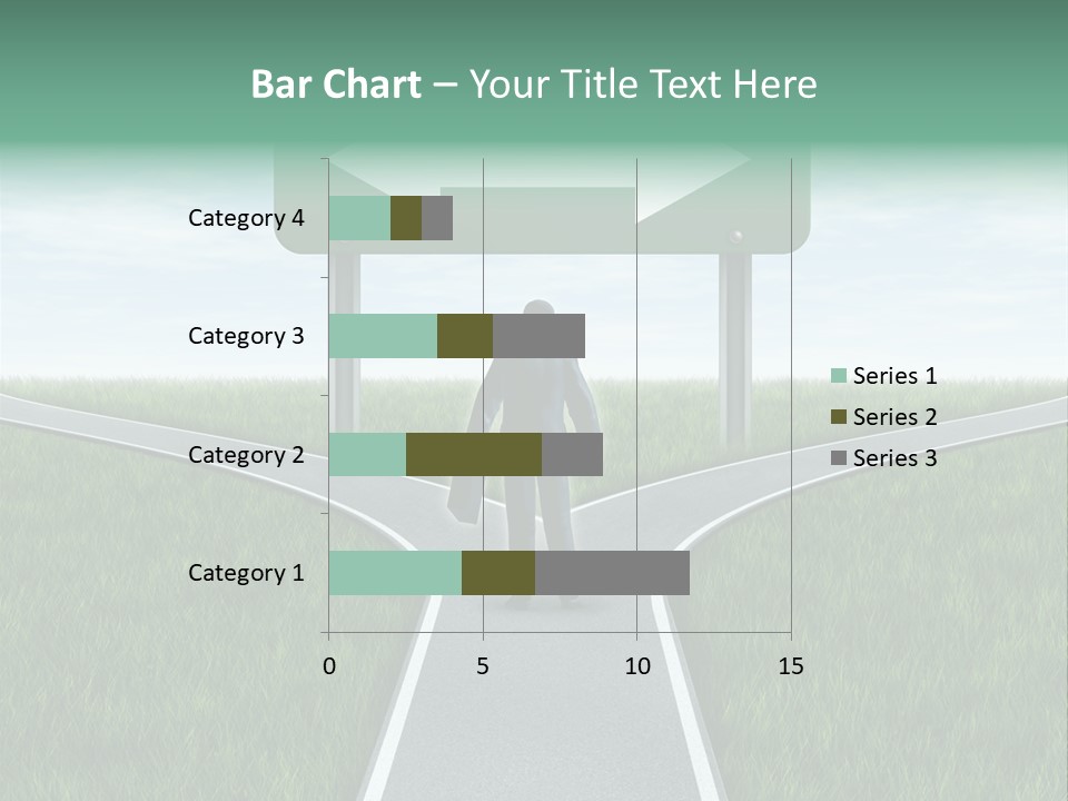Employment Thoroughfare Horizon PowerPoint Template