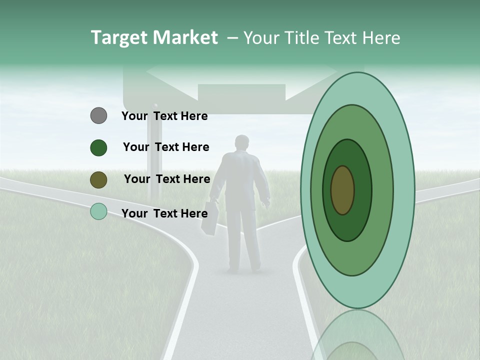 Employment Thoroughfare Horizon PowerPoint Template