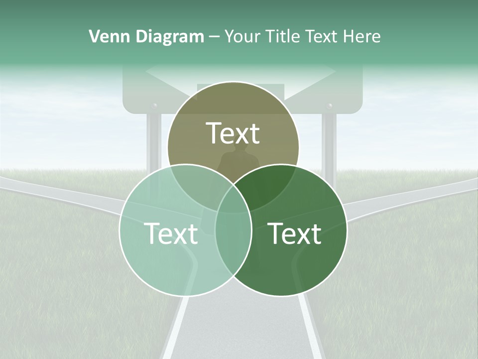 Employment Thoroughfare Horizon PowerPoint Template