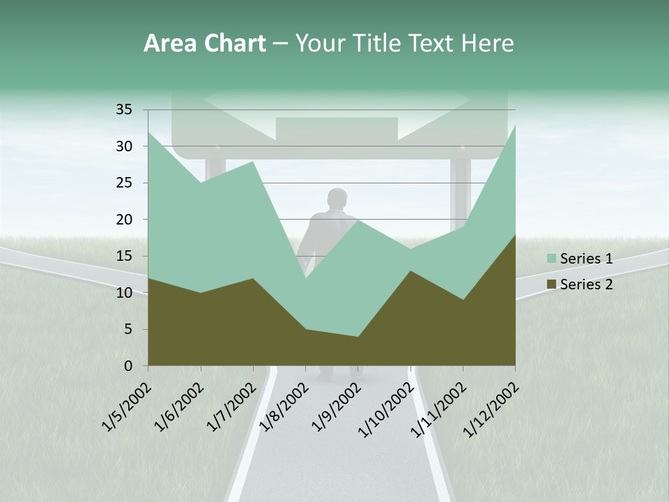 Employment Thoroughfare Horizon PowerPoint Template