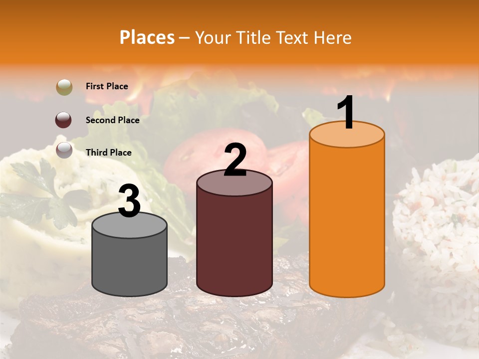 Fire Potato Meal PowerPoint Template