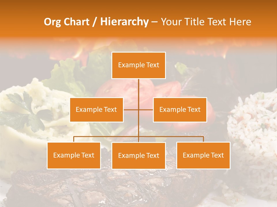 Fire Potato Meal PowerPoint Template