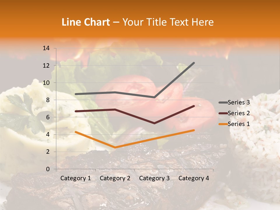 Fire Potato Meal PowerPoint Template