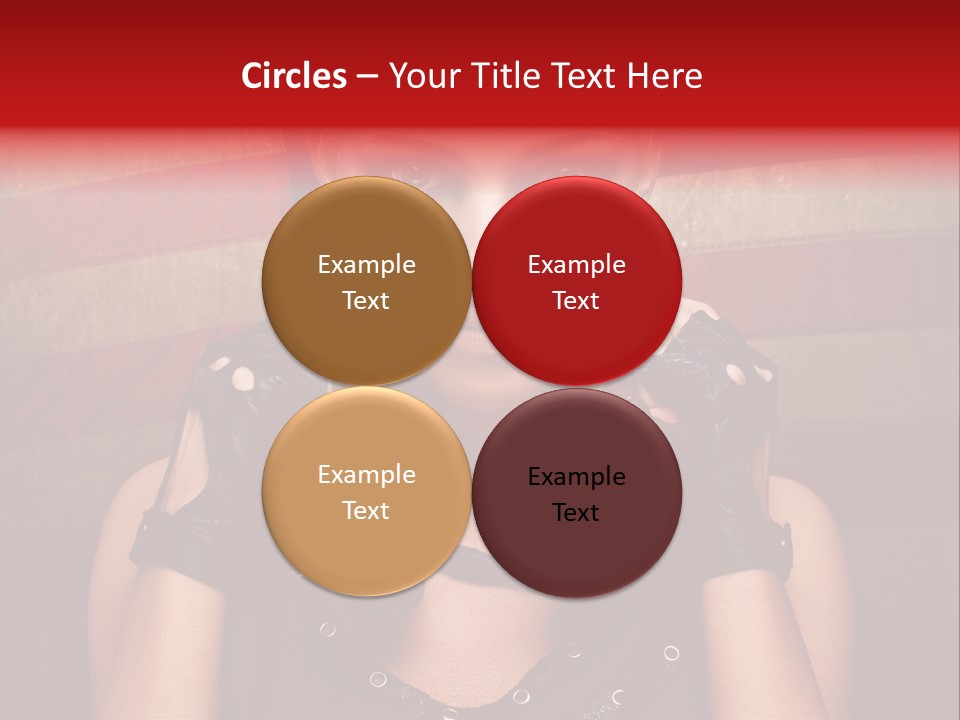 Attractive Headphone Grunge PowerPoint Template